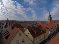 Webcam über den Dächern von Ebern