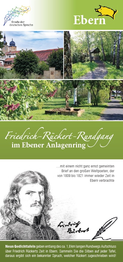 Friedrich-Rückert-Rundgang im Eberner Anlagenring